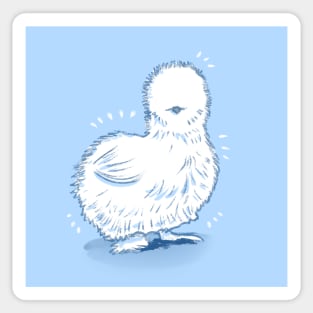 Silkie Chicken Sticker